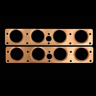 SCE Pro Copper Embossed Exhaust Gaskets 4068 Gaskets, Copper, Embossed, Pair