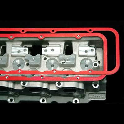 SCE AccuSeal Pro Valve Cover Gaskets 218078-10 Gaskets, Cover, Steel Core PTFE Coated, Chevy, Big Block, Dart, Brodix, Pontiac Heads, Set of 10 Pairs