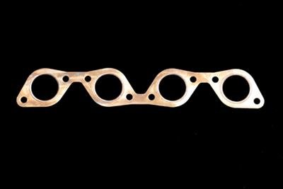 SCE Pro Copper Embossed Exhaust Gaskets 9460 Header and Manifold Gaskets, Embossed, Round Port, for Use On A588 Engine Applications, Dodge, 2.0L, Each