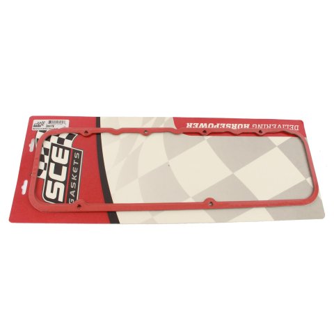 SCE AccuSeal Pro Valve Cover Gaskets 295178-10 Gaskets, Pro, Steel Core PTFE Coated, Brodix BP PB 5.00 in. Cylinder Heads, Set of 10 Pairs