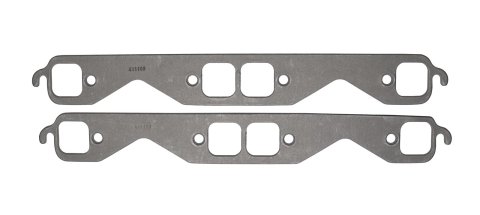 SCE Graph-Form Premium Header Gaskets 411180 Exhaust Gaskets, Header, Hi-Density/Hi-Temp Graphite, Square Port, Chevy Small Block , Set