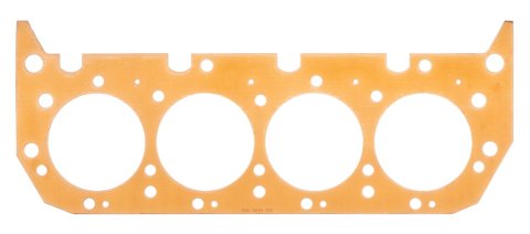 SCE Pro Copper Head Gaskets P144450 Gaskets, Copper, 4.440 in. Bore, 0.050 in. Compressed Thickness, Extra Bolt Hole In Valley Area, Chevrolet, 7.4L Gen V/Gen VI, Each