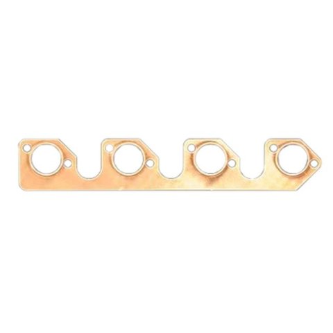 SCE Pro Copper Embossed Exhaust Gaskets 4023 Gasket, Header, Copper, Stock Port, Ford, 2.3L, 4-Cylinder, Each