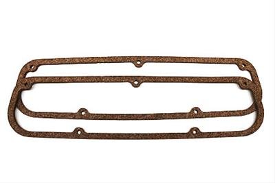 SCE AccuSeal E Valve Cover Gaskets 169076 Gaskets, E, Cork/Rubber, Chrysler, Dodge, Plymouth, Mopar Small Block LA, Pair