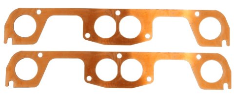 SCE Pro Copper Annealed Exhaust Gaskets E11686 Gasket, Annealed, 2.00 in. Diameter Port, Chevy, Pair