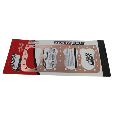 SCE Pro Copper Head Gaskets P908150 HEAD GASKET, PRO COPPER,FORD TONY BARRON FLATHEAD .050 PRO COPPER HD GSKT