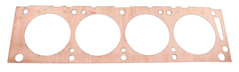 SCE Pro Copper Head Gaskets P342543L Gasket, Copper, 4.250 in. Bore, 0.043 in. Thickness, Ford, 352, 390, 427, 428, Each
