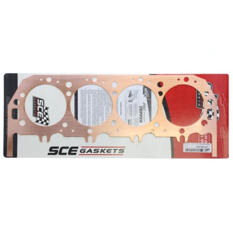 SCE Pro Copper Head Gaskets P134462 Gasket, Copper, 4.440 in. Bore, 0.062 in. Thickness, Chevy, Mark 4 Big Block, Each
