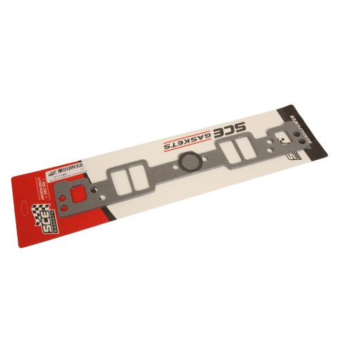 SCE AccuSeal E Intake Gaskets 111120 Gaskets, Manifold, Intake, E, Vortec CPI, 2.10 in. Height, .120 in. Thick, Chevy, Small Block, Set