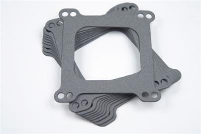 SCE Carburetor Base Gaskets 354 Mounting Gaskets, Nitrile Rubber Composite, 4-Barrel, Square Bore, Open Center, Set of 10