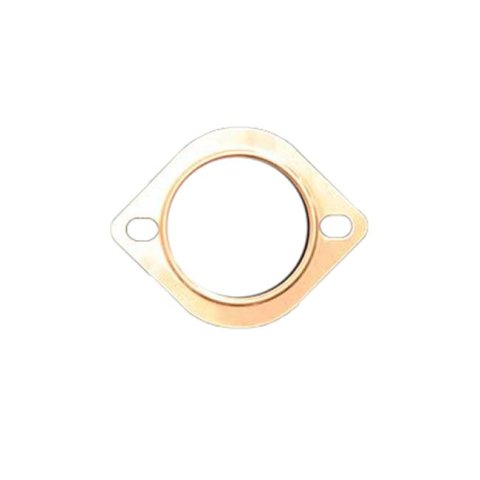 SCE Pro Copper Embossed Exhaust Flange Gaskets for 2002-2005 IMPREZA - 9447 Gasket, Header Flange, Copper, 2-Bolt, 3 in. I.D., Subaru, 2.5L, Each
