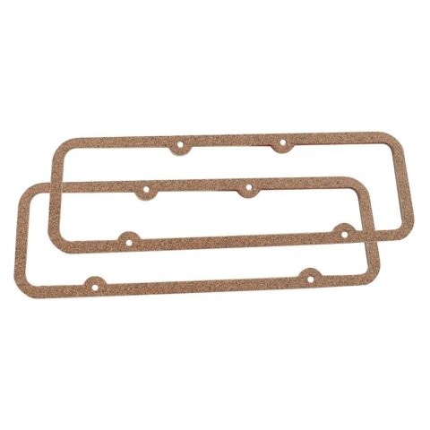 SCE AccuSeal Pro Valve Cover Gaskets 217076 Gaskets, Pro, Laminated High-Temperature Silicone/Cork, Chevy, GM V6, 18 Degree High Port, Pair