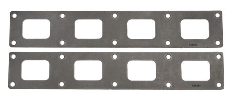 SCE Graph-Form Premium Header Gaskets 483081 and Exhaust Manifold Gaskets, Premium, Rectangular Port, for Arias, Fontana, and MBR 8.3L Heads, V8, Pair