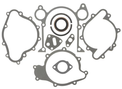 SCE Short Block Base Sets 32804 Gaskets, Set, Pontiac, V8, Silicone Rear Main Seal, Two-Piece, Set