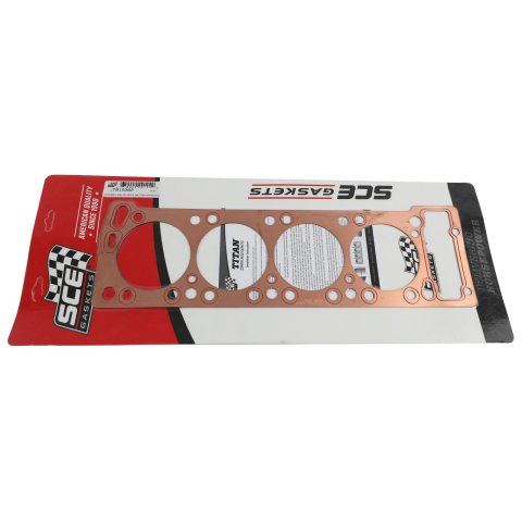 SCE Titan Copper Head Gaskets T915362 HEAD GASKET, TITAN COPPER,MITSUBISHI 4G54 2.6L 3.670 X . 062 TITAN COPPER HD GSKT