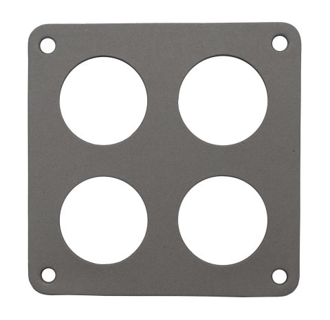 SCE Carburetor Base Gaskets 3582-1 Mounting Gaskets, Composite, 4-Barrel, Holley 4500 Series Dominator, 4-Hole Center, Each