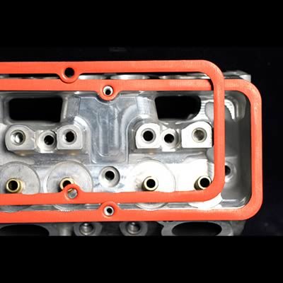 SCE AccuSeal Pro Valve Cover Gaskets 211178 Gaskets, Pro, Steel Core Laminate, Designed for 12 and 18 degree Heads, Chevrolet, 302, 327, 350, 400, Pair