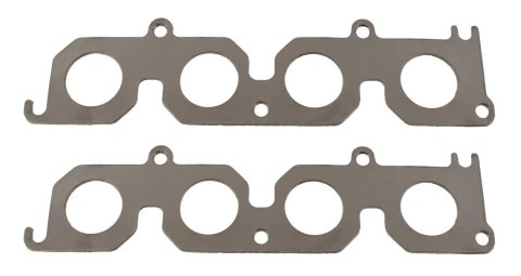 SCE AccuSeal E Exhaust Gaskets 123084 Header and Manifold Gaskets, E, Graphite/Kevlar®, Round Port, for Duratec Heads, Ford, 2.0L, 2.3L, Each