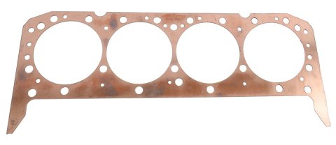 SCE Pro Copper Head Gaskets P111521 Gasket, Copper, 4.155 in. Bore, 0.021 in. Thickness, Chevy, Small Block, Each