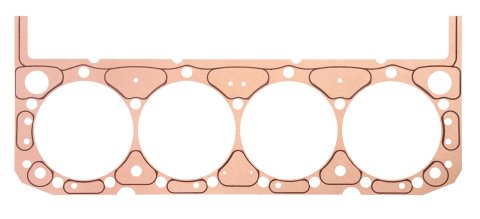 SCE ICS Titan Copper Head Gaskets S112043LT Gaskets, Copper, 4.200 in. Bore, 0.043 in. Compressed Thickness, Chevrolet, 4.3L LT, 5.7L LT, Each