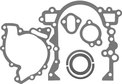 SCE Short Block Base Sets 37203 Gaskets, Set, GM, V6, Silicone Rear Main Seal, Two-Piece, Set