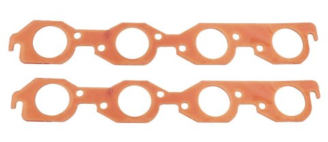 SCE Pro Copper Annealed Exhaust Gaskets E13286 Gasket, Annealed, 0.062 in. Thick, 2.00 in. Diameter Port, Chevy, Pair