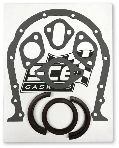 SCE Short Block Base Sets 41303 Gaskets, Set, Chevy, Big Block, Mark IV, Viton Rear Main Seal, Two-Piece, Set