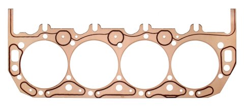 SCE Titan Copper Head Gaskets T135262 Gaskets, Titan, Copper, 4.520 in. Bore, .062 in. Compressed Thickness, Chevy, Big Block, Each