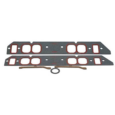 SCE AccuSeal Pro Intake Gaskets 213101 Gaskets, Intake, Pro, Fiber Laminate, 2 in. x 1.75 in. Port, .062 in. Thick, Chevy, Big Block, Oval
