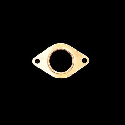 SCE Pro Copper Turbo Flange Gaskets for 2015-2021 WRX, WRX STI - 9441 Turbocharger Gasket, Down Pipe, 2-Bolt Flange, Subaru, Copper, Each