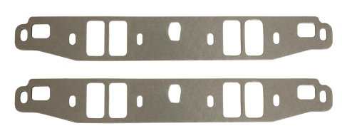SCE AccuSeal E Intake Gaskets 169107 Manifold Gaskets, E, Composite, Rectangular Port, for 4-barrel Cylinder Heads, Chrysler, Dodge, Plymouth, Small Block LA, Pair