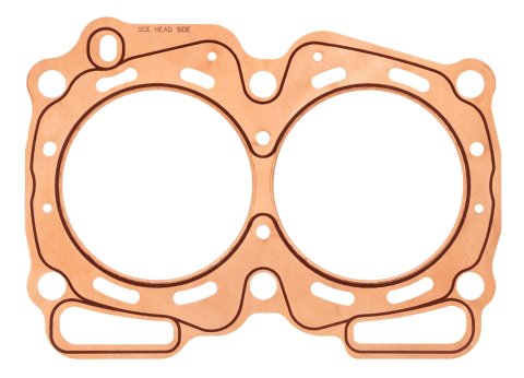 SCE Titan Copper Head Gaskets T924943 Gaskets, Copper, 4.010 in. Bore, 0.043 in. Compressed Thickness, Fits Overbored EJ25 Series Engines, Subaru, 2.5L, Each