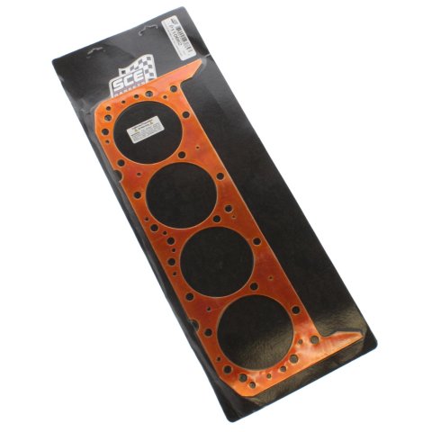 SCE Pro Copper Head Gaskets P110662 Gasket, Copper, 4.060 in. Bore, 0.062 in. Thickness, Chevy, Small Block, Each