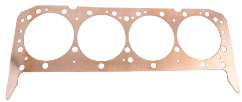 SCE Pro Copper Head Gaskets P111543 Gasket, Copper, 4.155 in. Bore, 0.043 in. Thickness, Chevy, Small Block, Each
