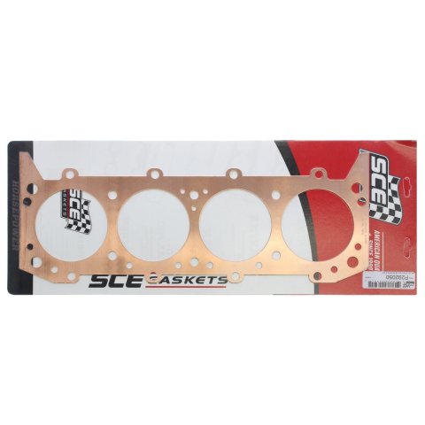 SCE Pro Copper Head Gaskets P292050 Gasket, Copper, 4.200 in. Bore, 0.050 in. Thickness, AMC, 360, 390, 401, Each