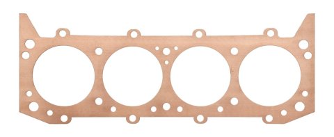 SCE Pro Copper Head Gaskets P292521 Gaskets, Copper, 4.250 in. Bore, 0.021 in. Compressed Thickness, Gasket Has Extra Bolt Holes At 6 O'clock Position, AMC, 360, 390, 401, Each