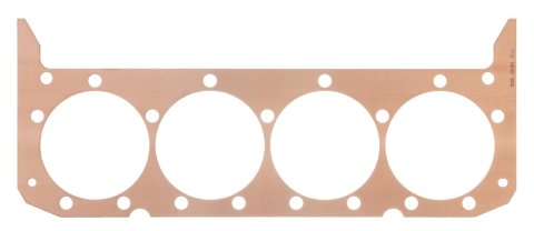 SCE Pro Copper Head Gaskets P112062NW Gaskets, Copper, 4.200 in. Bore, 0.062 in. Compressed Thickness, No Water Passages, Chevrolet, Small Block, Each