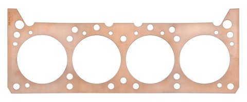 SCE Pro Copper Head Gaskets P283250 Gaskets, Copper, 4.320 in. Bore, 0.050 in. Compressed Thickness, Pontiac, Pontiac V8, Each