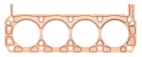 SCE Titan Copper Head Gaskets T361550R Gaskets, Copper, 4.155 in. Bore, 0.050 in. Compressed Thickness, Requires O-rings In the Block or Head, Right Side, Ford, 289/302/351W,Each