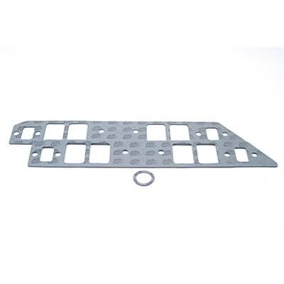 SCE AccuSeal E Intake Gaskets 113115 Gaskets, Intake, E, Graphite, 2.5 in. x 1.8 in. Port, .062 in. Thick, Chevy, Big Block, No Top Bolt