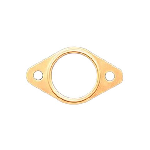 SCE Pro Copper Embossed Exhaust Flange Gaskets 4175 Gasket, 2-Bolt Flange, Copper, 1.75 I.D., Each