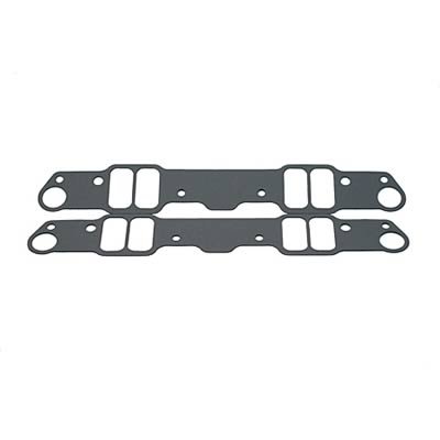 SCE AccuSeal E Intake Gaskets 128107 Gaskets, Intake, E, Fiber Laminate, 2.2 in. x 1.075 in. Port, .062 in. Thick, Pontiac, Ram Air/Super Duty