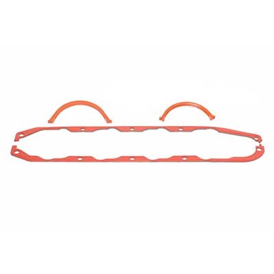 SCE AccuSeal Pro Oil Pan Gaskets 211099-10 Gasket, SBC, Donovan 410 High Cam Block, Accuseal Pro, Set of 10