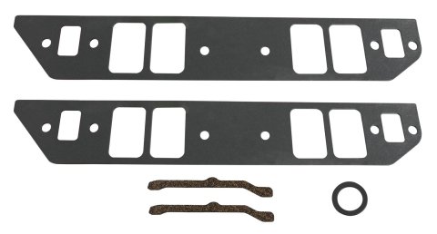 SCE AccuSeal E Intake Gaskets 113108 Manifold Gaskets, E, Composite, Rectangular Port, Manifold End Seals, Chevrolet, Big Block, Pair