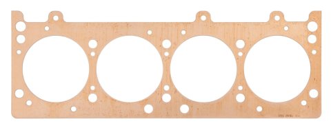 SCE Pro Copper Head Gaskets P793821 Gaskets, Copper, 4.380 in. Bore, 0.021 in. Compressed Thickness, O-ring of the Block or Heads Is Required, Oldsmobile, Oldsmobile V8, Each