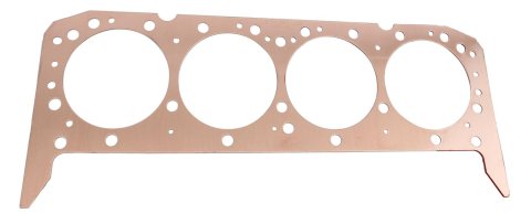 SCE Pro Copper Head Gaskets P110680 Gasket, Copper, 4.060 in. Bore, 0.080 in. Thickness, Chevy, Small Block, Each