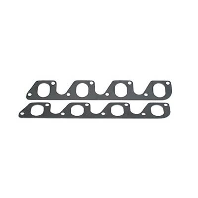 SCE AccuSeal Pro Exhaust Gaskets 252182 Header and Manifold Gaskets, Pro, Graphite/Steel, Oval Port, Ford, 351C, 400M, Pair