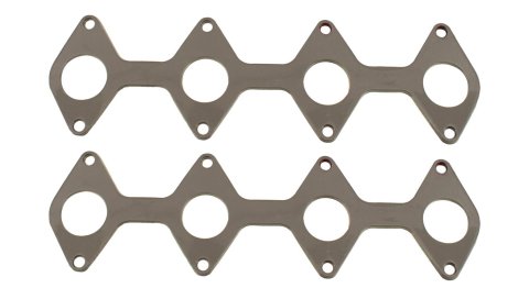 SCE AccuSeal E Exhaust Gaskets 146082 Header and Manifold Gaskets, E, Graphite/Kevlar®, Round Port, for 3-valve Applications, Ford, 4.6L, 5.4L, Pair