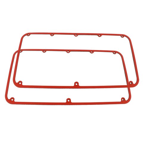 SCE AccuSeal Pro Valve Cover Gaskets 283075 Gaskets, Pro, Steel Core PTFE Coated, Chevy, Early Arias 11.250 in. Hemi Cylinder Heads, Pair