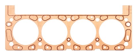SCE Titan Copper Head Gaskets T355762L Gaskets, Copper, 4.570 in. Bore, 0.062 in. Compressed Thickness, O-ring of the Block or Heads Is Required, Left Side, Ford, 429, 460, Each